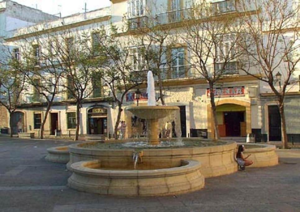 Espectacular Piso En La Misma Plaza Del Mentidero. Appartement Cádiz Buitenkant foto